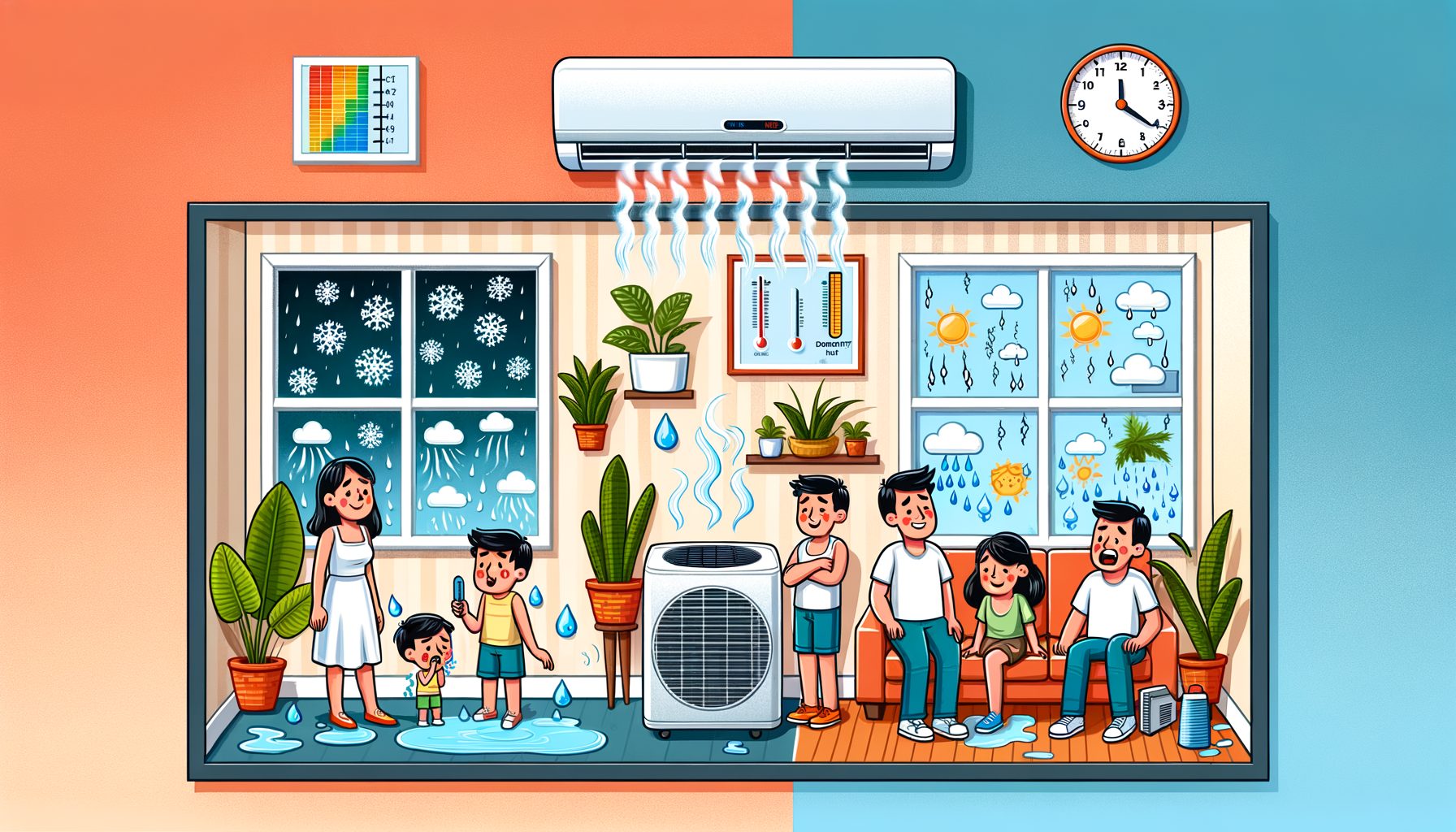 Humidity's Impact on Air Conditioning Efficiency and Comfort