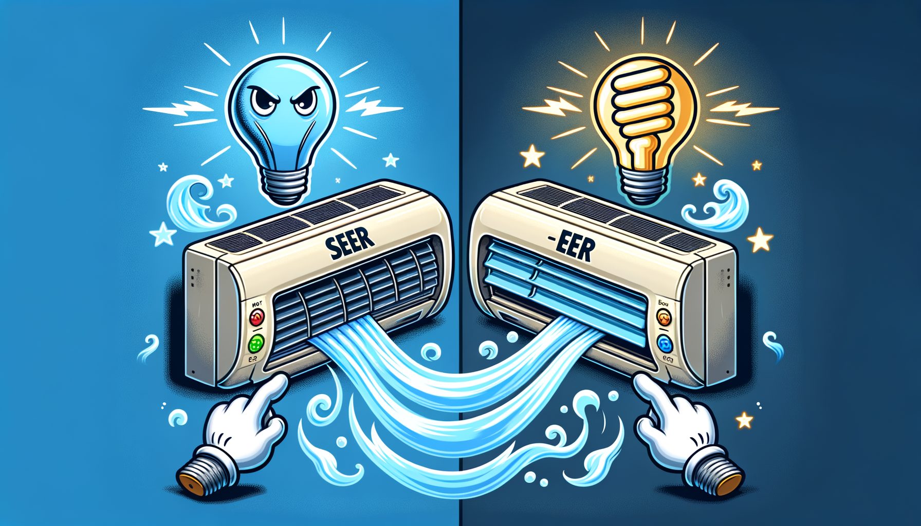 SEER vs EER: Air Conditioner Efficiency Ratings Explained
