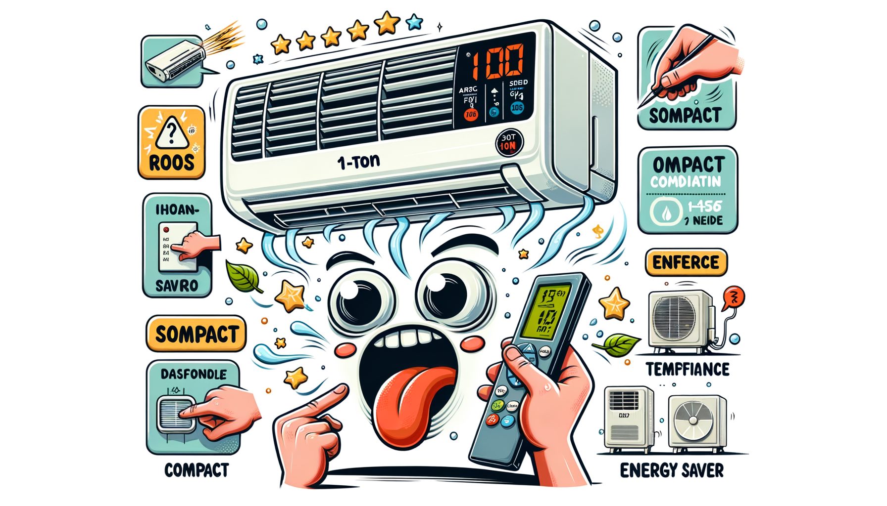 Best 1-Ton Air Conditioners for Small Rooms: 2025 Picks